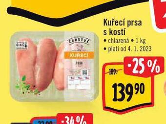 Albert Kuřecí prsa s kostí nabídka