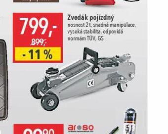 Globus Zvedák pojízdný nabídka