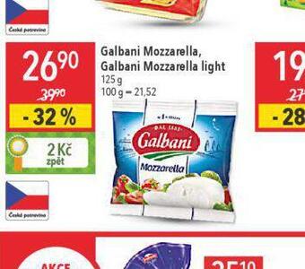Globus Mozzarella nabídka