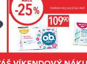 Globus O.b. tampony nabídka