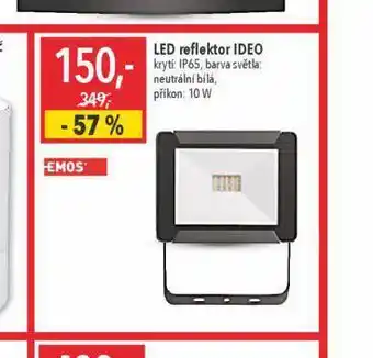 Globus Led reflektor ideo nabídka