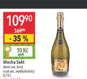 Globus Mucha sekt nabídka