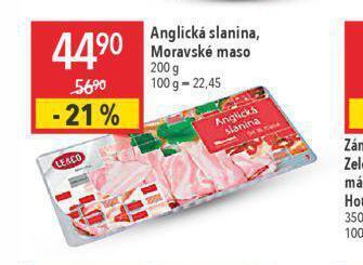 Globus Anglická slanina nabídka