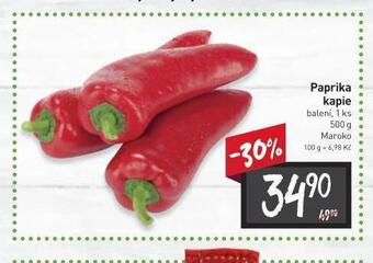 Billa Paprika kapie nabídka