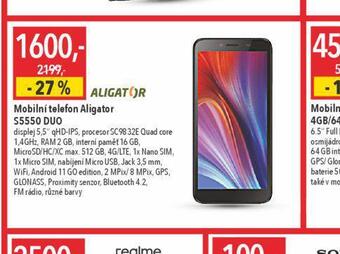 Globus Mobilní telefon aligator nabídka