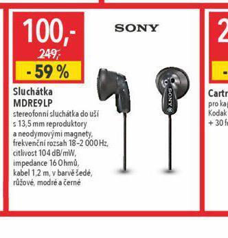 Globus Sluchátka sony nabídka