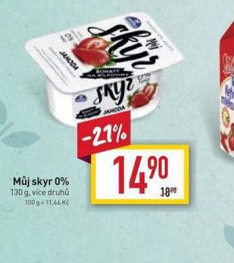 Billa Můj skyr nabídka