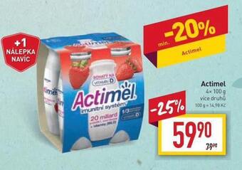 Billa Actimel nabídka