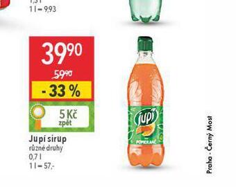 Globus Jupí sirup nabídka