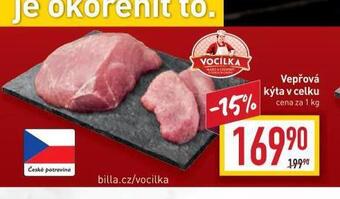 Billa Vepřová kýta nabídka