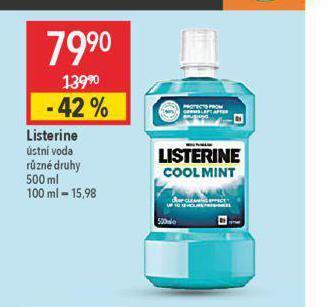 Globus Listerine ústní voda nabídka