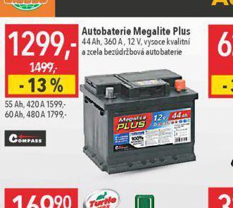 Globus Autobaterie megalite plus 55 ah nabídka