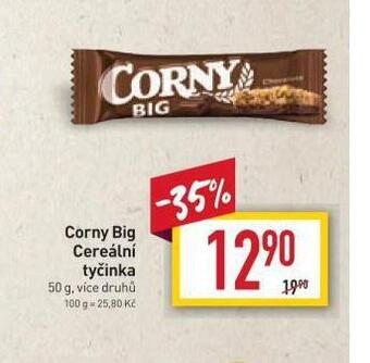 Billa Corny big cereální tyčinka nabídka