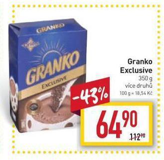 Billa Granko exclusive nabídka