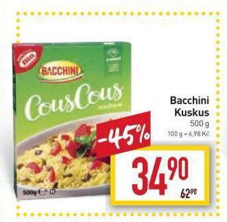 Billa Bacchini kuskus nabídka