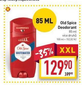 Billa Old spice deodorant nabídka