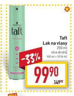 Billa Taft lak na vlasy nabídka