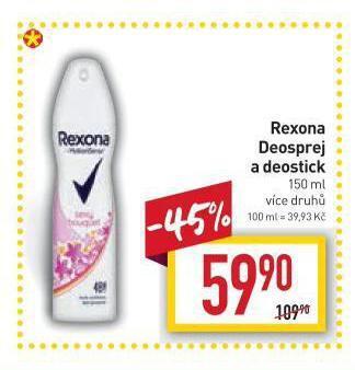 Billa Rexona deosprej nabídka