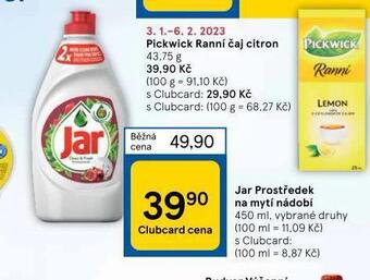 Tesco Jar prostředek na nádobí nabídka