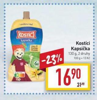 Billa Kostíci kapsička nabídka