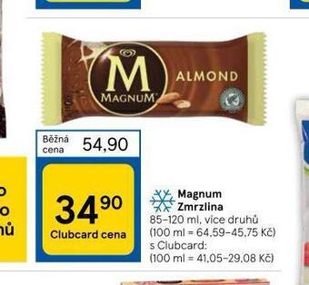 Tesco Zmrzlina magnum nabídka