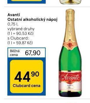 Tesco Avanti nabídka