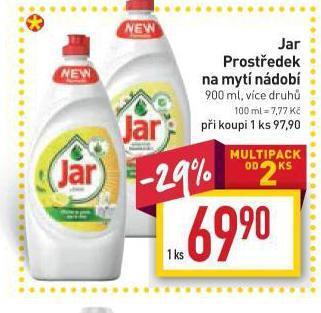 Billa Jar prostředek na nádobí nabídka