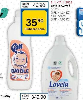 Tesco Batole aviváž nabídka