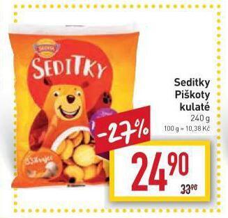 Billa Seditky piškoty nabídka