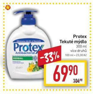 Billa Protex tekuté mýdlo nabídka