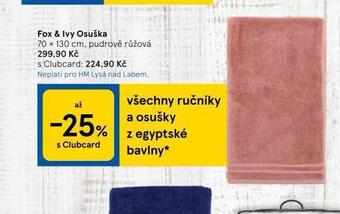 Tesco Osuška nabídka