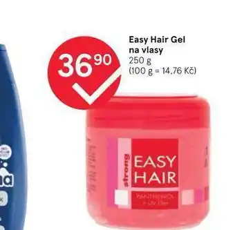 Tesco Easy hair gel na vlasy nabídka