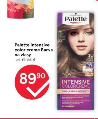 Tesco Palette barva na vlasy nabídka