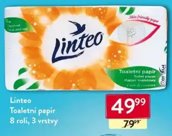 Astur&Qanto Linteo toaletní papír 8roli, 3 vrstvy nabídka