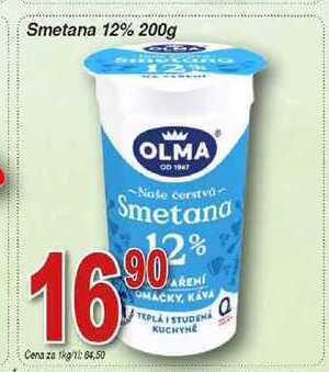 Hruška Olma smetana 12% 200g nabídka