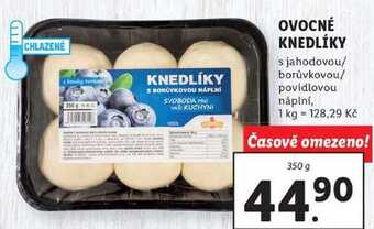 Lidl Ovocné knedlíky, 350 g nabídka