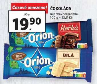 Lidl Čokoláda, 90 g nabídka