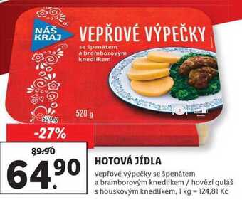 Lidl Hotová jídla, 520 g nabídka