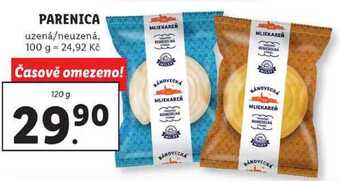 Lidl Parenica, 120 g nabídka