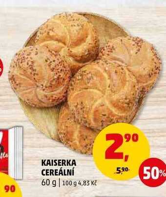 Penny Market Kaiserka cereální, 60 g nabídka