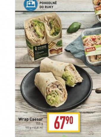 Billa Wrap caesar nabídka