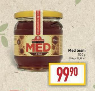 Billa Med lesní nabídka