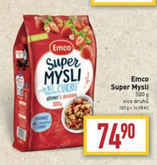 Billa Emco super mysli nabídka