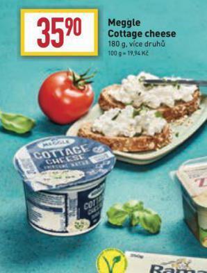 Billa Meggle cottage cheese nabídka