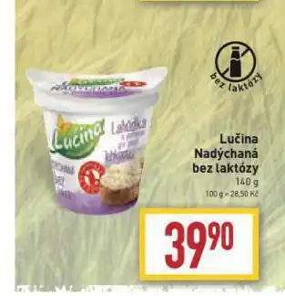 Billa Lučina nadýchaná bez laktózy nabídka