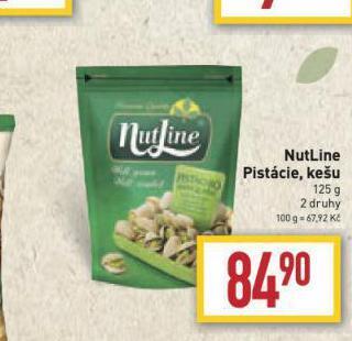 Billa Nutline pistácie nabídka