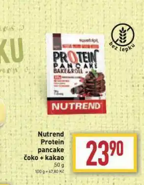 Billa Nutrend protein pancake čoko + kakao nabídka
