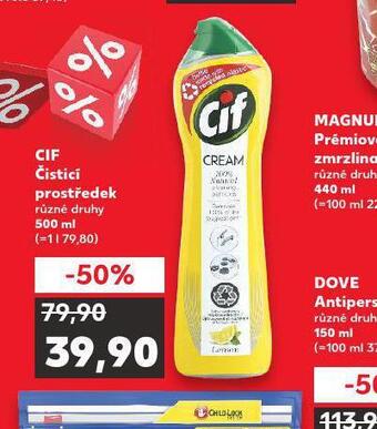 Kaufland Cif čistící prostředek nabídka