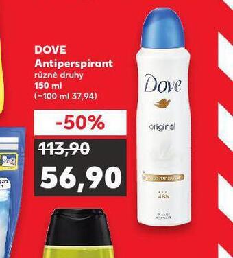Kaufland Dove antiperspirant nabídka