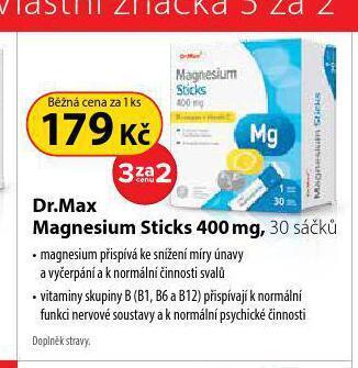 Dr. Max Magnesium sticks nabídka